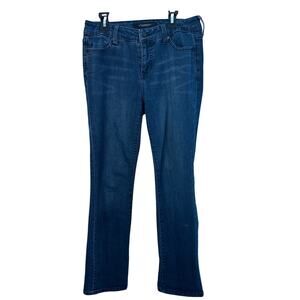 Liverpool Los Angeles/Jean Co EUC ASTRID Crop Jeans Size 4 in Blue